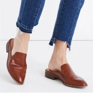 Madewell The Frances Leather Mule Slip On Sz 10 thumbnail 1