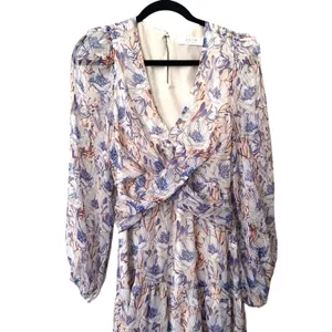 ASTR THE LABEL‎ Sedona Chiffon Floral Maxi Dress Medium thumbnail 4