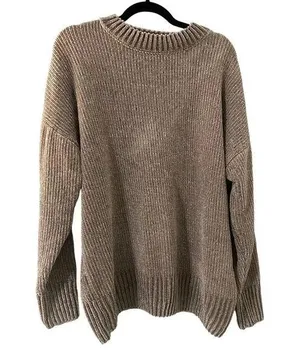 Zenana Outfitters Chenille Mock Neck Sweater Size Medium Soft P:ullover Fall thumbnail 1