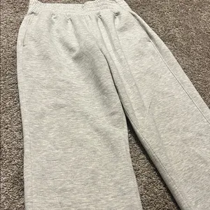 Abercrombie & Fitch YPB Neoknit Women's Gray‎ Jogger Sweatpants Medium thumbnail 4