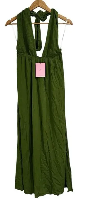 Hello Molly Green Maxi Dress thumbnail 1