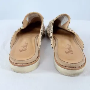 Rollie Derby Mule in Camel Leopard Size 8‎ or 39 Brown thumbnail 7