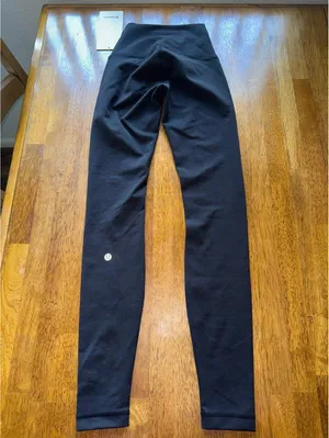 Lululemon Wunder Train High Rise 28” Black Size 2 NWT thumbnail 2