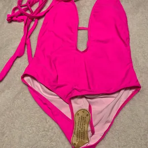 Amazon Swimwear - Hot Pink One Piece Swimsuit ✨ New without Tags ✨ thumbnail 2