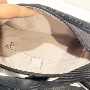 Baggallini Black Nylon Daily‎ Crossbody Bag Sand Lining thumbnail 3