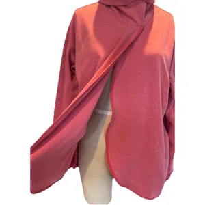 Womens Nike Maternity Reversible Pullover Loose Dri-Fit Archaeo Pink Size Med thumbnail 3