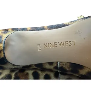 Nine West Leopard Print‎ Calf Hair Stiletto Pumps Women's Size 8.5M thumbnail 7