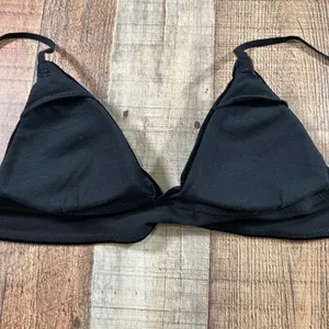 True by Rue21 Black Velvet Triangle Bralette Whimsigoth Witchy Gothic Small thumbnail 6