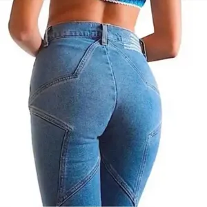 Revice Venus High Rise Cropped Star Jeans: Light Year Wash thumbnail 8