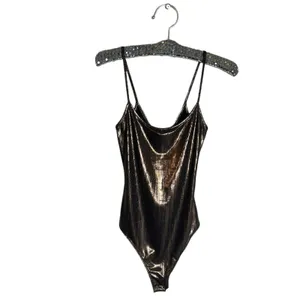 Alix Keen‎ Lame Bodysuit revolve XS bronze thumbnail 8
