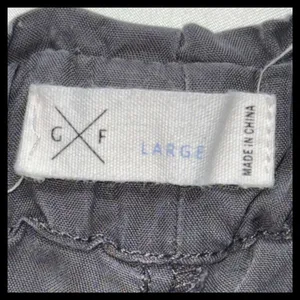 G‎ X F Shorts Womens Large Gray Elastic Waist Casual Summer Lounge thumbnail 2