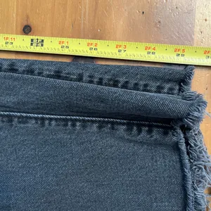 Universal Threads Women's High Rise Boyfriend Frayed Hem‎ Black Weans Size 8R thumbnail 7