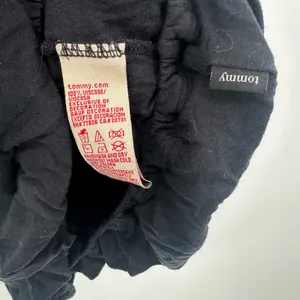 Tommy Jeans Size Medium Tank Top‎ Black Layered Bubble Hem Basic Undershirt thumbnail 5