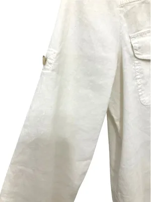 Theory "Corian" Luxury Linen-Blend Popover Utility Shirt M thumbnail 11