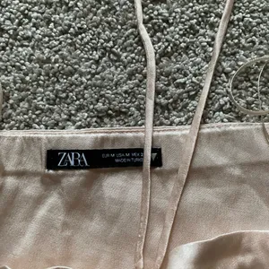 Zara Satin Beige Top thumbnail 3