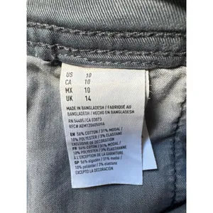 American Eagle Outfitters Super Stretch MIDI Shorts Womens‎ Size 10 Blue thumbnail 4