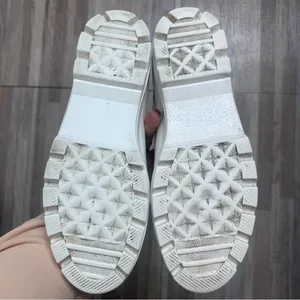 Sincerely Jules Vespa Z High-Top Cream Canvas Platform Sneakers Women’s 8.5 thumbnail 6