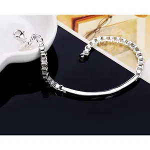 Solid Box Chain Bracelet | 925 Sterling‎ Silver thumbnail 10