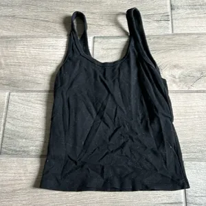 Brandy Melville black tank top thumbnail 3