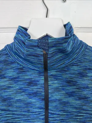 Athleta Flurry Half-Zip Athletic Training Blue Pullover W2421 Sz XS thumbnail 6