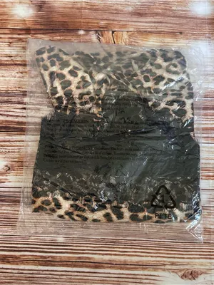 Pure Romance Wild At Heart Black Leopard Print 2 Pc Satin Cami & Short Set Sz XL thumbnail 3