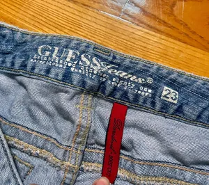 Vintage Lowrise Daredevil Bootcut Jeans Distressed Y2K thumbnail 3