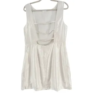 NWD Lulus Sophisticated Selection White Sleeveless Backless Mini Dress Size XL thumbnail 5