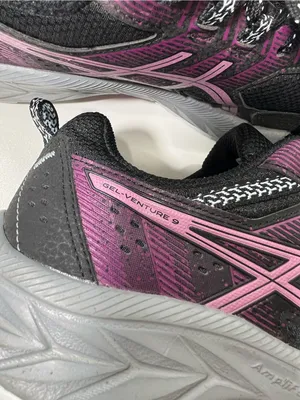 ASICS GEL-Venture 9 Black Soft Berry Women's Trail Running Shoes size 8 thumbnail 7