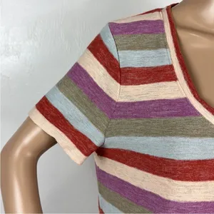 Madewell Alto Scoop Tee in Granda‎ Stripe T-shirt Top Size M thumbnail 3