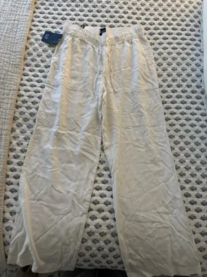 Gap Linen Blend Pants thumbnail 1