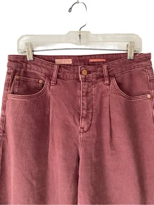 Pilcro The Breaker Relaxed Fit Burgundy Jeans size 29 thumbnail 5