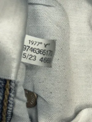 American Eagle Jeans Womens O (26x30) Cargo Super High Rise Baggy Straight Blue thumbnail 5