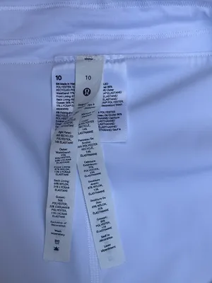 Lululemon Asymmetrical Pleated Tennis Skirt Powder Blue/white Pickleball Golf 10 thumbnail 7