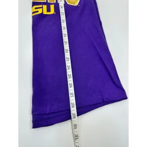 LSU Tigers Women’s Top M Purple Gold Sequin Raglan 3/4 Sleeve Shirt Football thumbnail 10