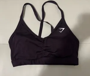 Gymshark Dark purple sports bra thumbnail 1