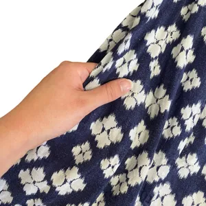 Patagonia Summertime Dress Blue and‎ White Hemp Organic Cotton Size 6 thumbnail 5