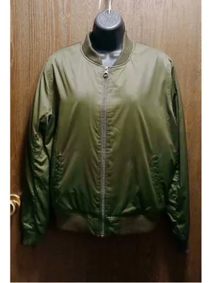 Men's American Eagle Outfitters Green Bomber Jacket M thumbnail 9