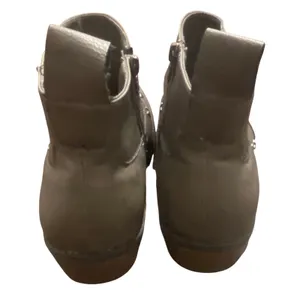 Comfort Est. 1948 Star Stud Western Ankle Boots Gray Women’s 10M Zip Country thumbnail 3