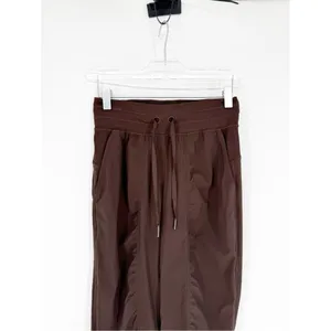 Lululemon Dance Studio‎ Mid-Rise Drawstring Joggers Women's 2 Brown Activewear thumbnail 4