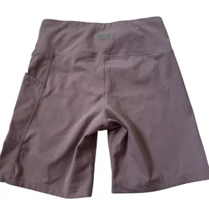 DKNY Bike Shorts Womens Medium Purple High Rise Cycling Side Pocket | 28-19 thumbnail 2
