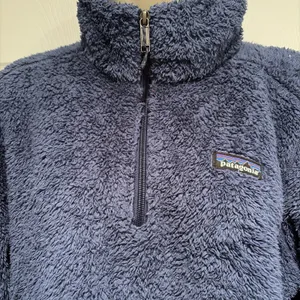 Patagonia Los Gatos 1/4 Zip Fleece Pullover Jacket Navy Blue 25890 Women Medium thumbnail 4