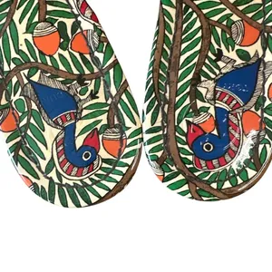 Tory Burch Miller Something Wild Patent‎ Sandals 7.5 Rare Print thumbnail 3