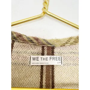 Free People We The Free Perfect In Plaid Pullover Blouse Top Shirt Size Small thumbnail 6