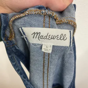 Madewell Skinny Overalls in Kemp‎ Wash Size Large thumbnail 3