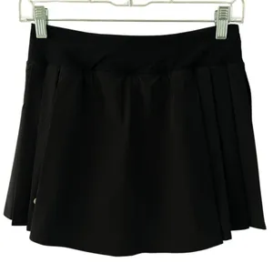 .Lululemon Side-Pleat High-Rise Tennis Skirt Black Size 4 thumbnail 5