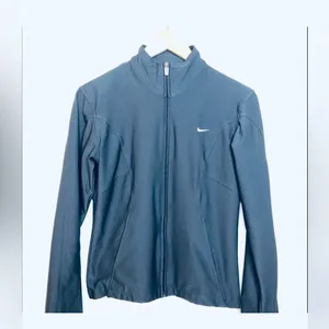 Nike Vintage Dri-Fit Full Zip Grey Jacket size Medium, Cropped Fit thumbnail 7