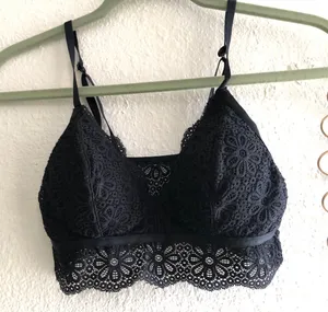 padded lace bra bralette thumbnail 1