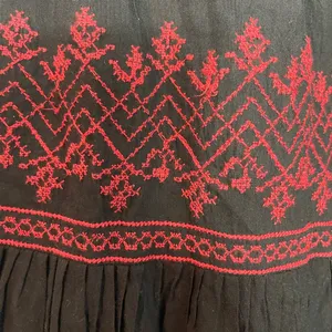 Anthropologie Pinnacle By Shruti Sancheti Tiered Embroidered Midi Skirt thumbnail 5