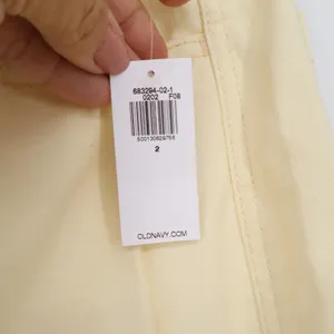 Old Navy Extra High-Rise Wide Leg Pants Cream Off-White Cotton Blend Size 2 NEW thumbnail 6