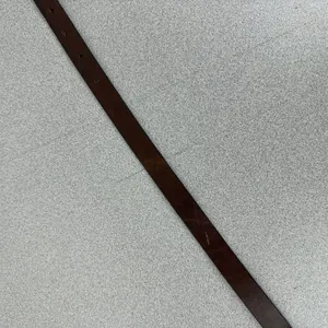 Gap Belt Womens Large Brown Genuine Cow Leather Made in USA Skinny Casual thumbnail 5